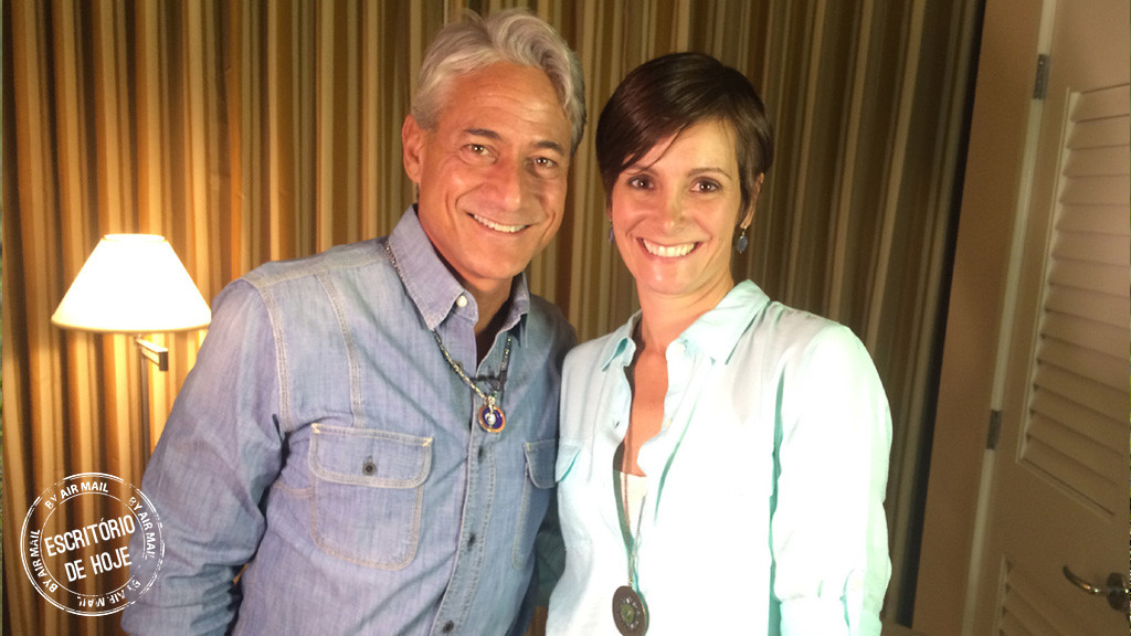 Greg Louganis e Luciana DeMichelli