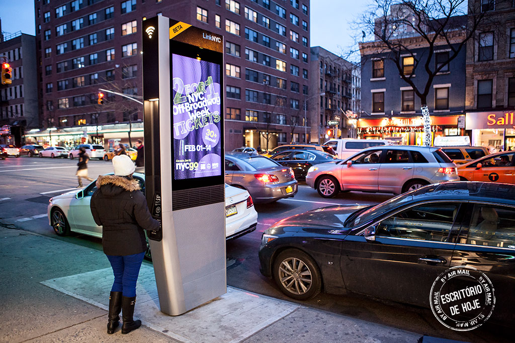 Em NYC o caro é de graça