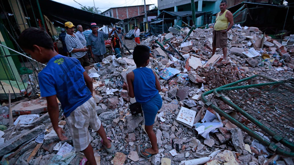 Terremoto no Equador